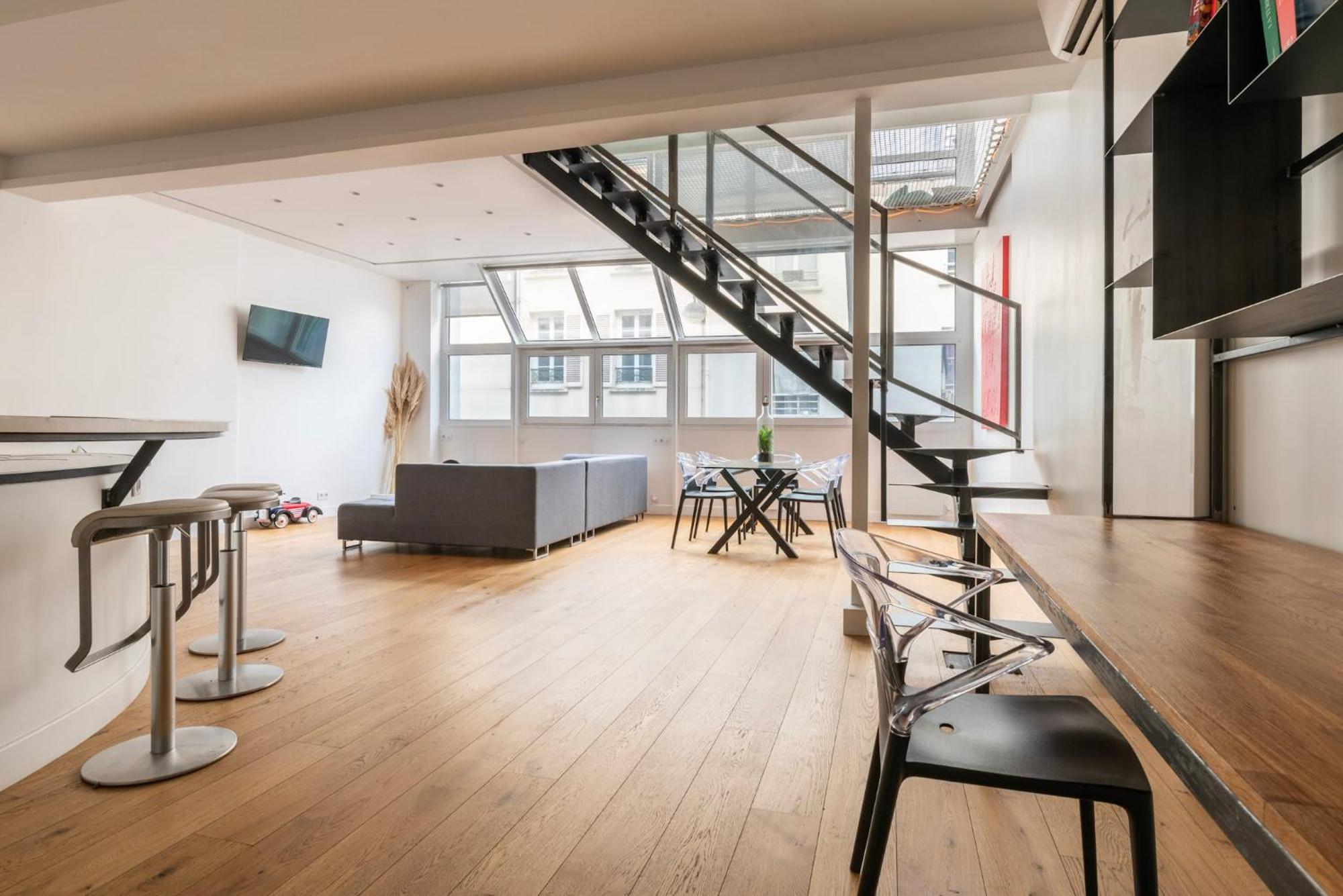 Loft Design & Familial Parc Des Buttes Chaumont Apartamento