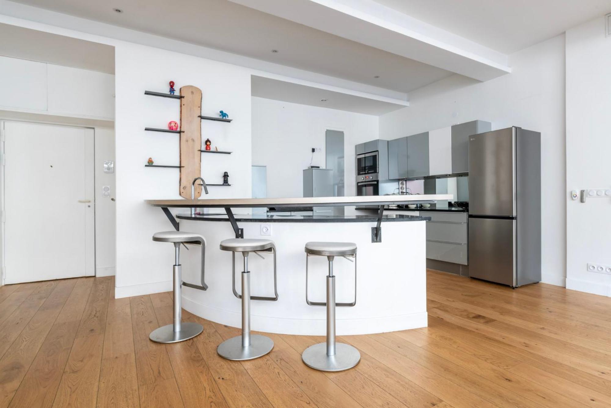 Apartamento Loft Design & Familial Parc Des Buttes Chaumont