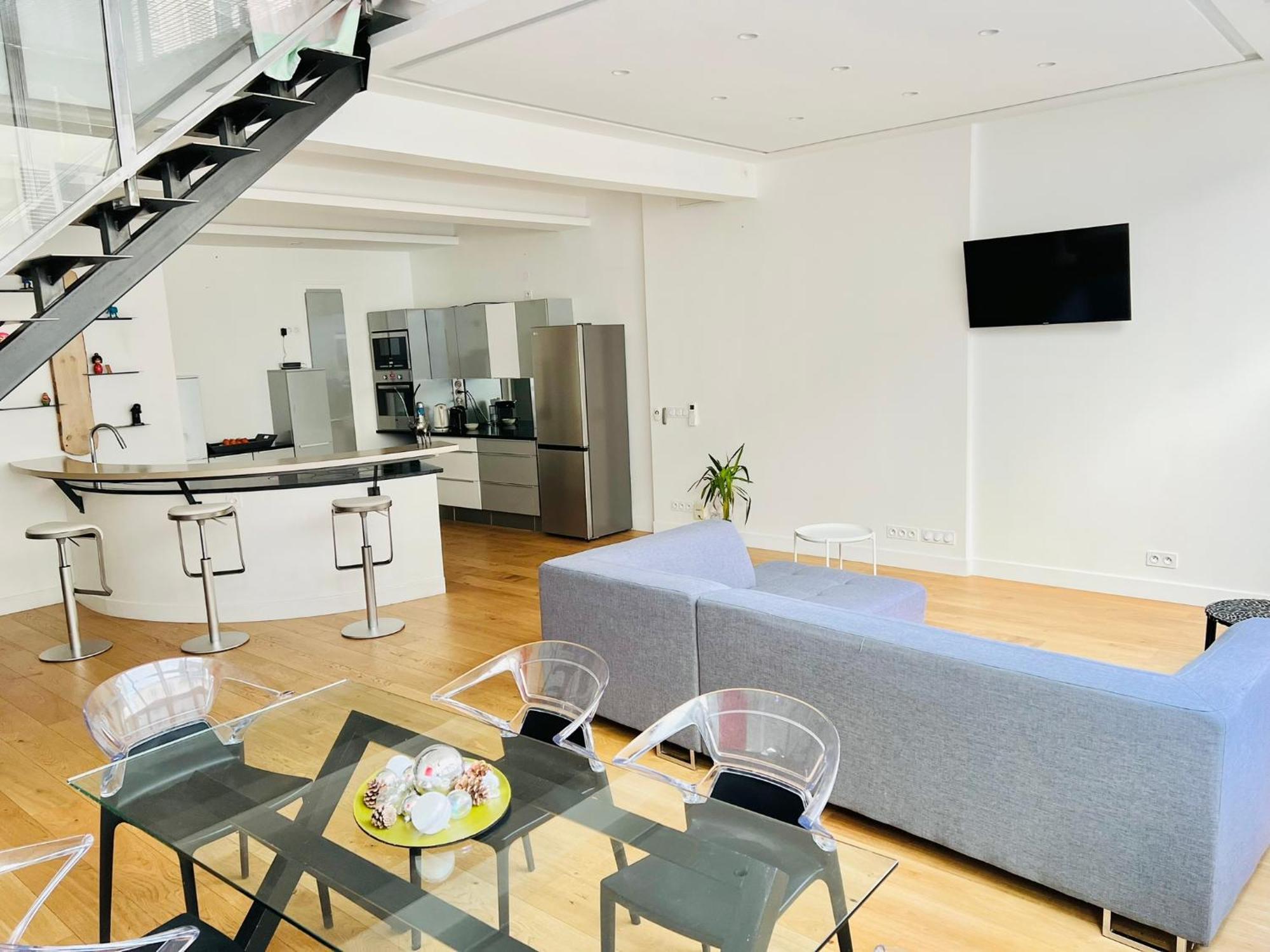 Loft Design & Familial Parc Des Buttes Chaumont Apartamento